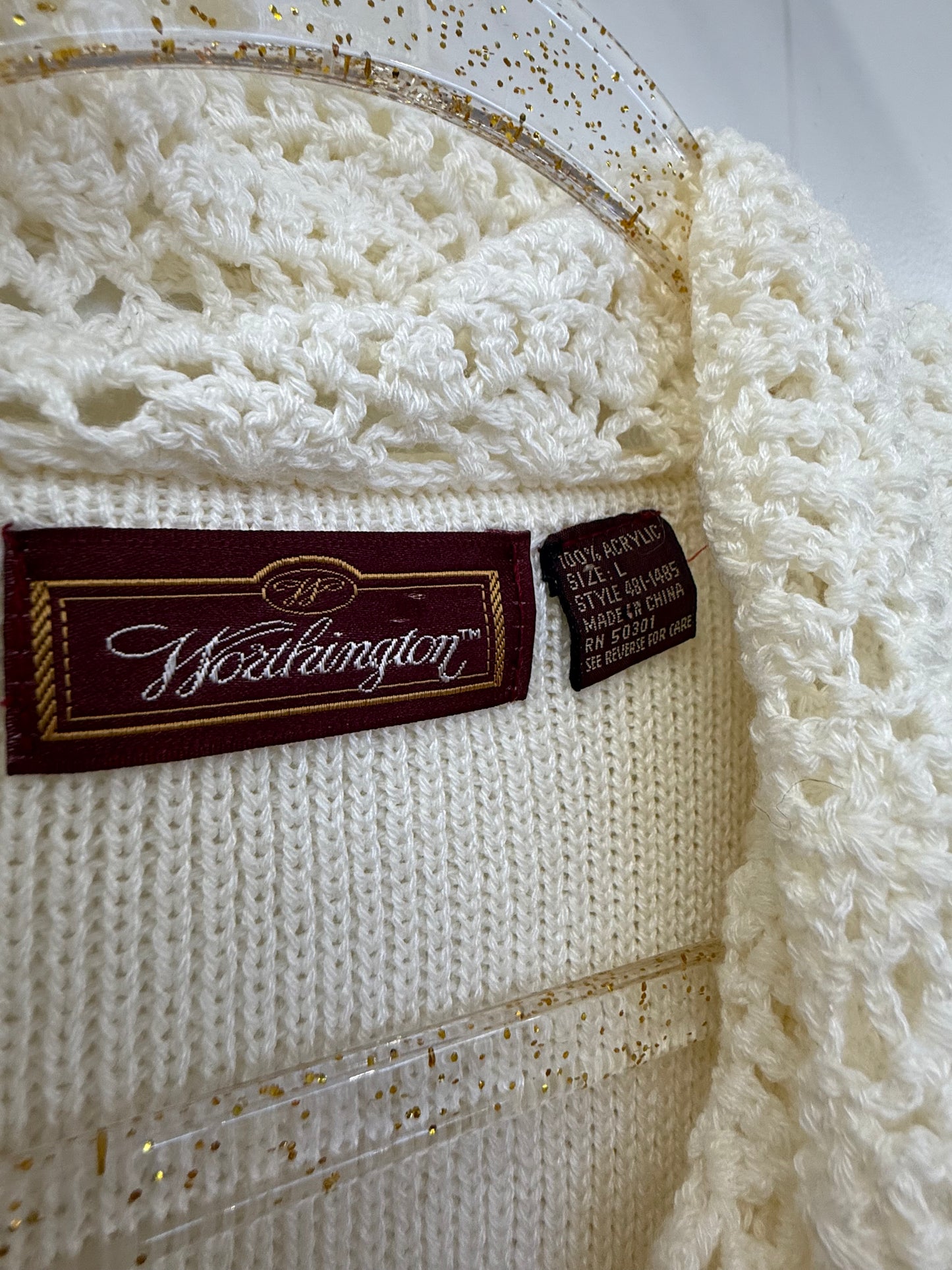 Vintage Worthington Ivory Sweater
