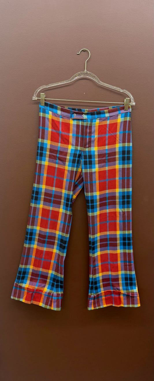 Plaid Bell Bottoms