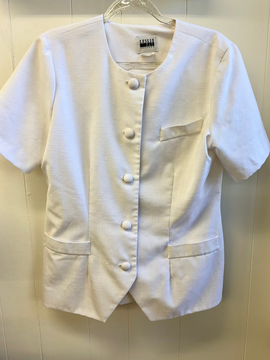 Notched 80s Women’s Blazer