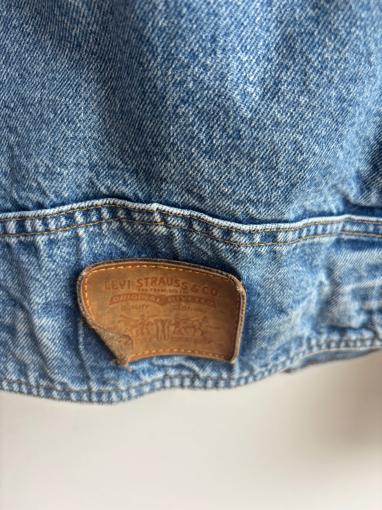 80's Levi Denim Dad Jacket