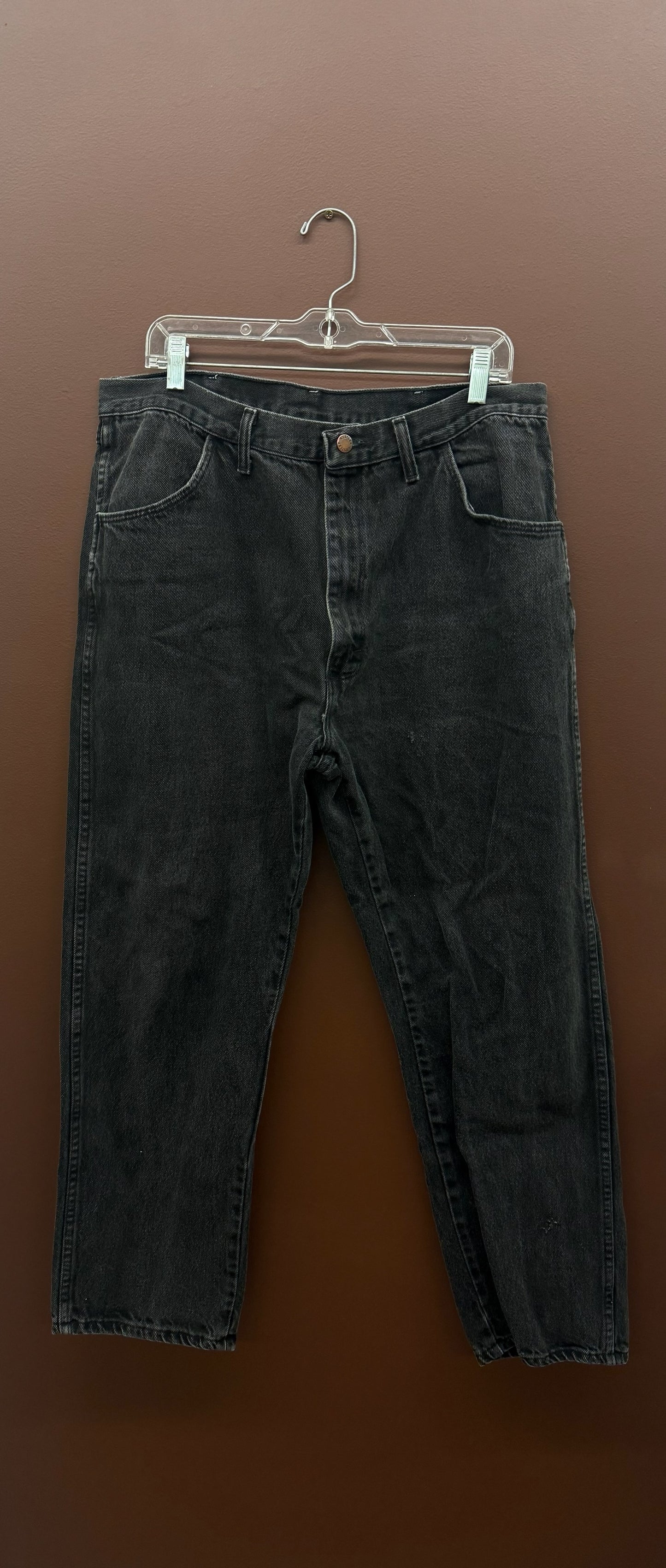 Vintage Black Rustler Denim