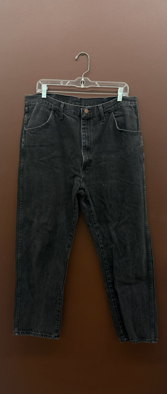 Vintage Black Rustler Denim