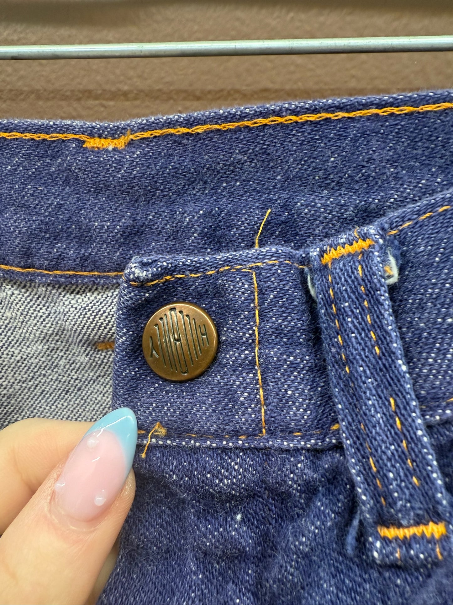 70’s Dark Wash Round House Denim