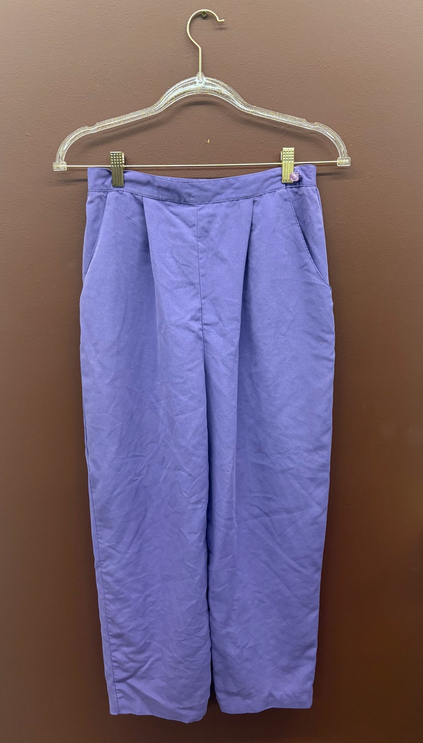 80’s Purple Ankle Pants