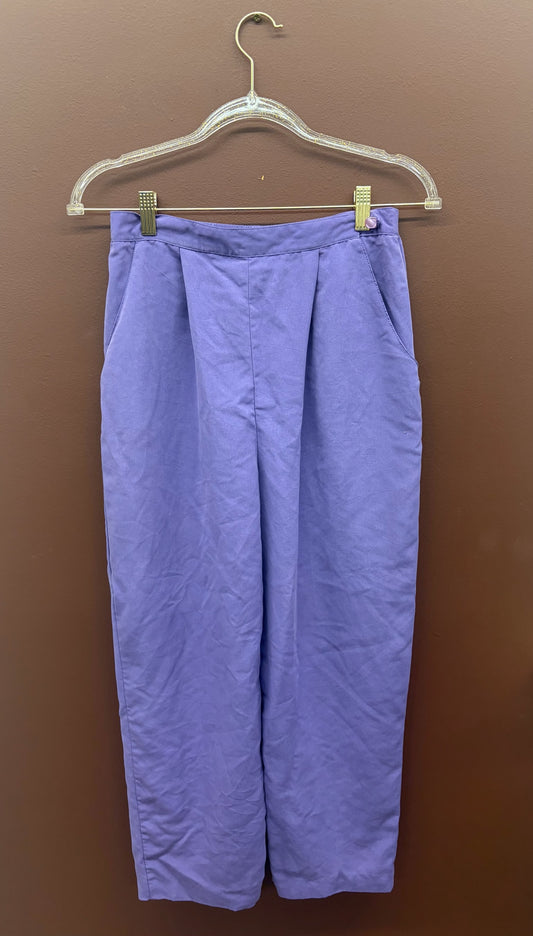 80’s Purple Ankle Pants