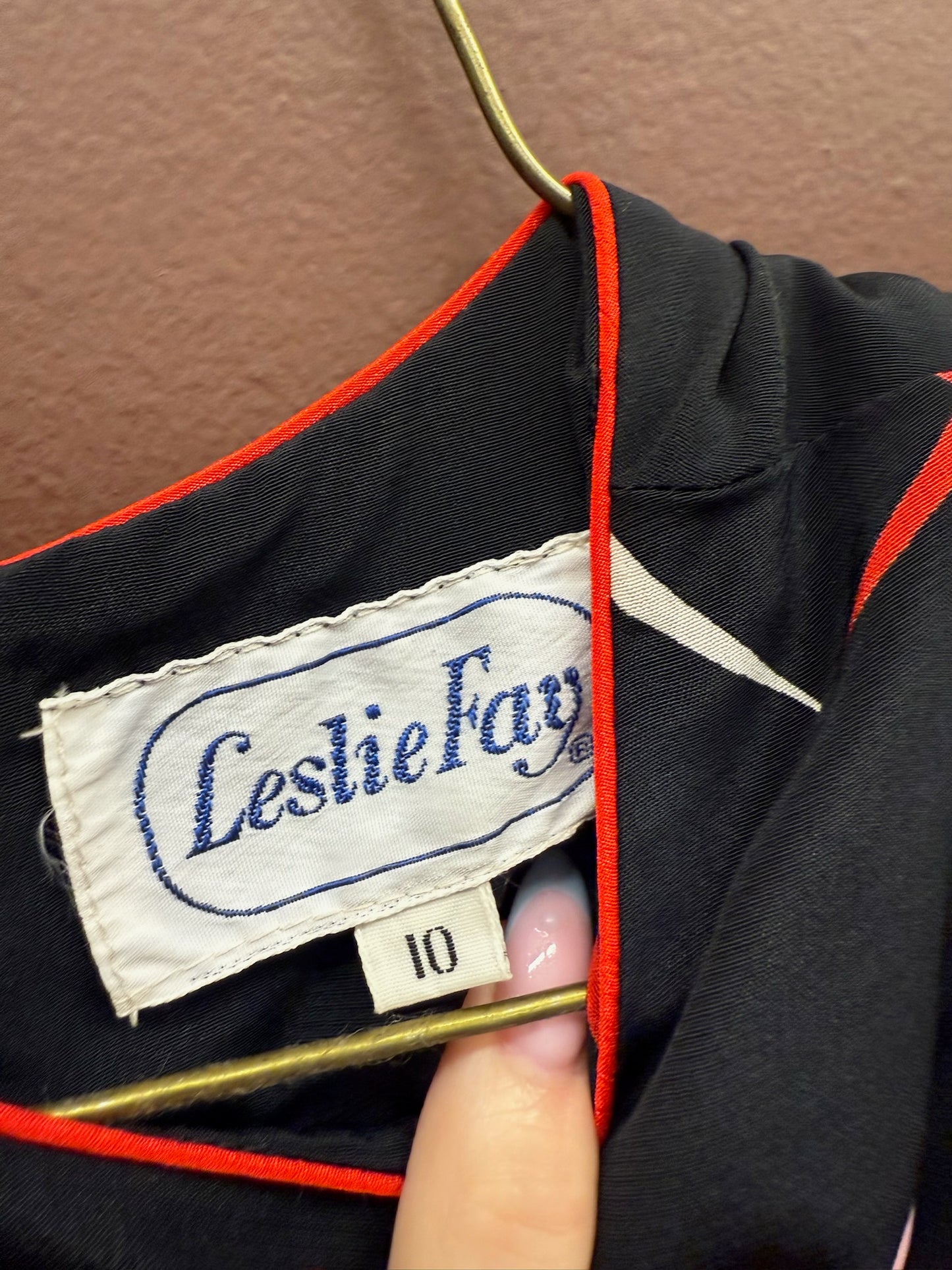 Black Geometric Dress