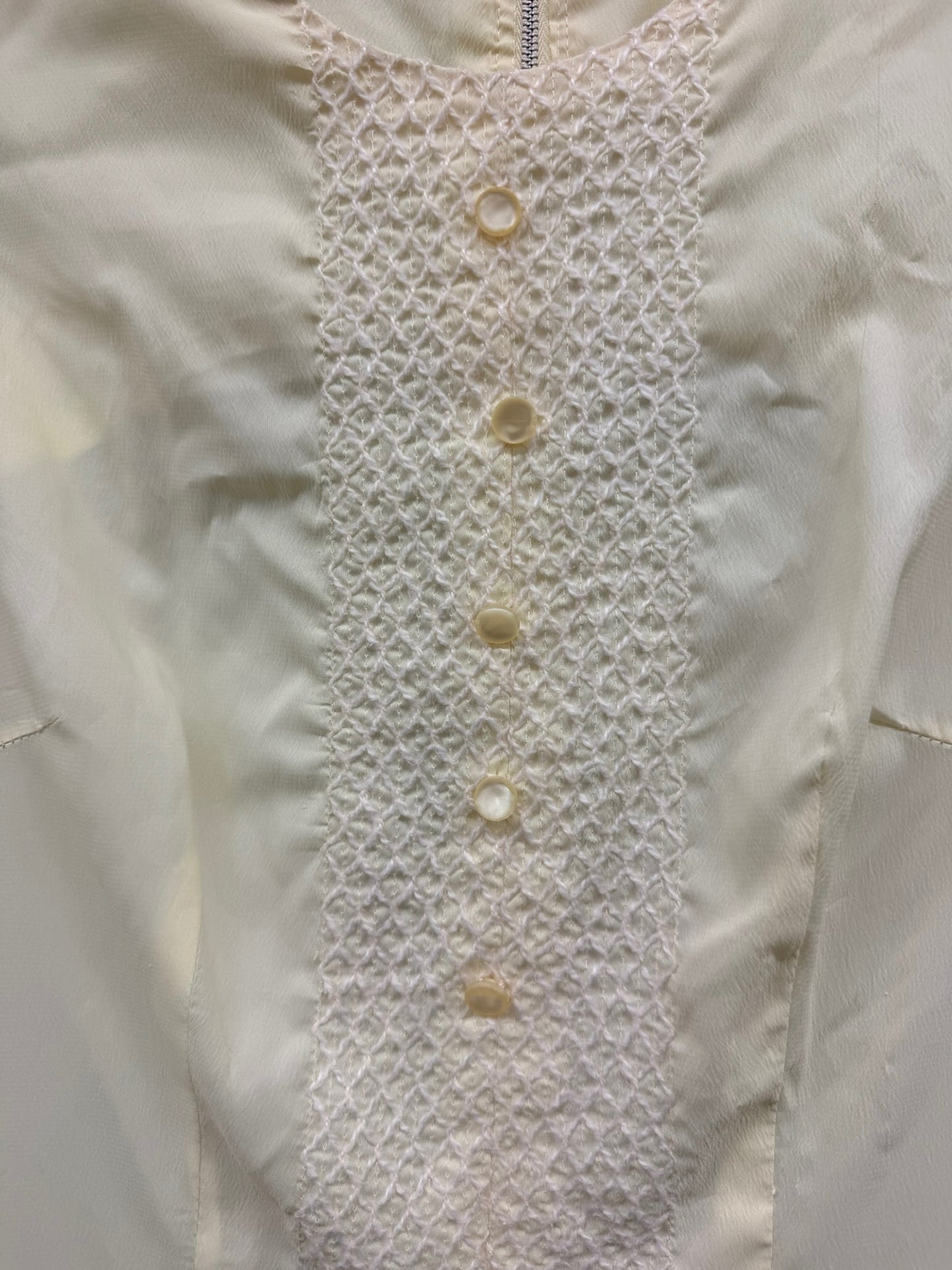 Pale Yellow Schoolgirl Dress