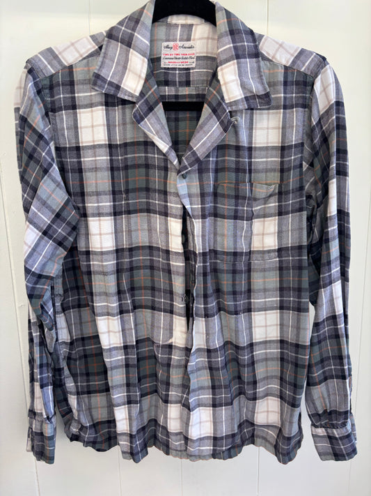 Vintage Blue Plaid