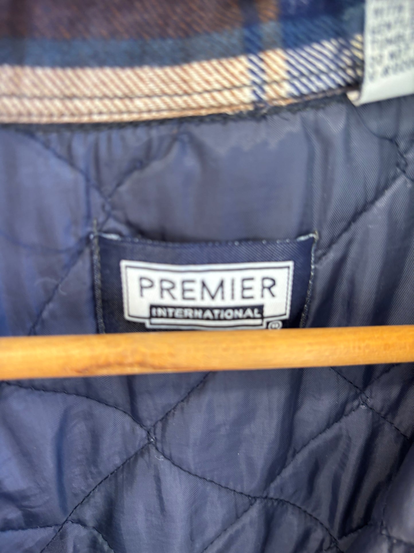 Insulated Brown & Plaid Flannel
