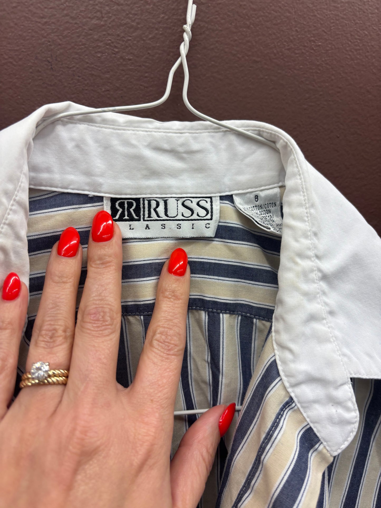 Striped Preppy Russ Top