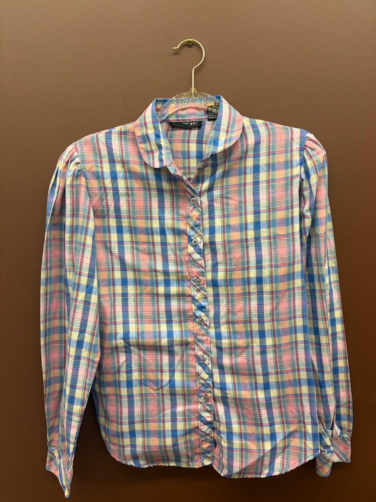 Rose & Blue Plaid