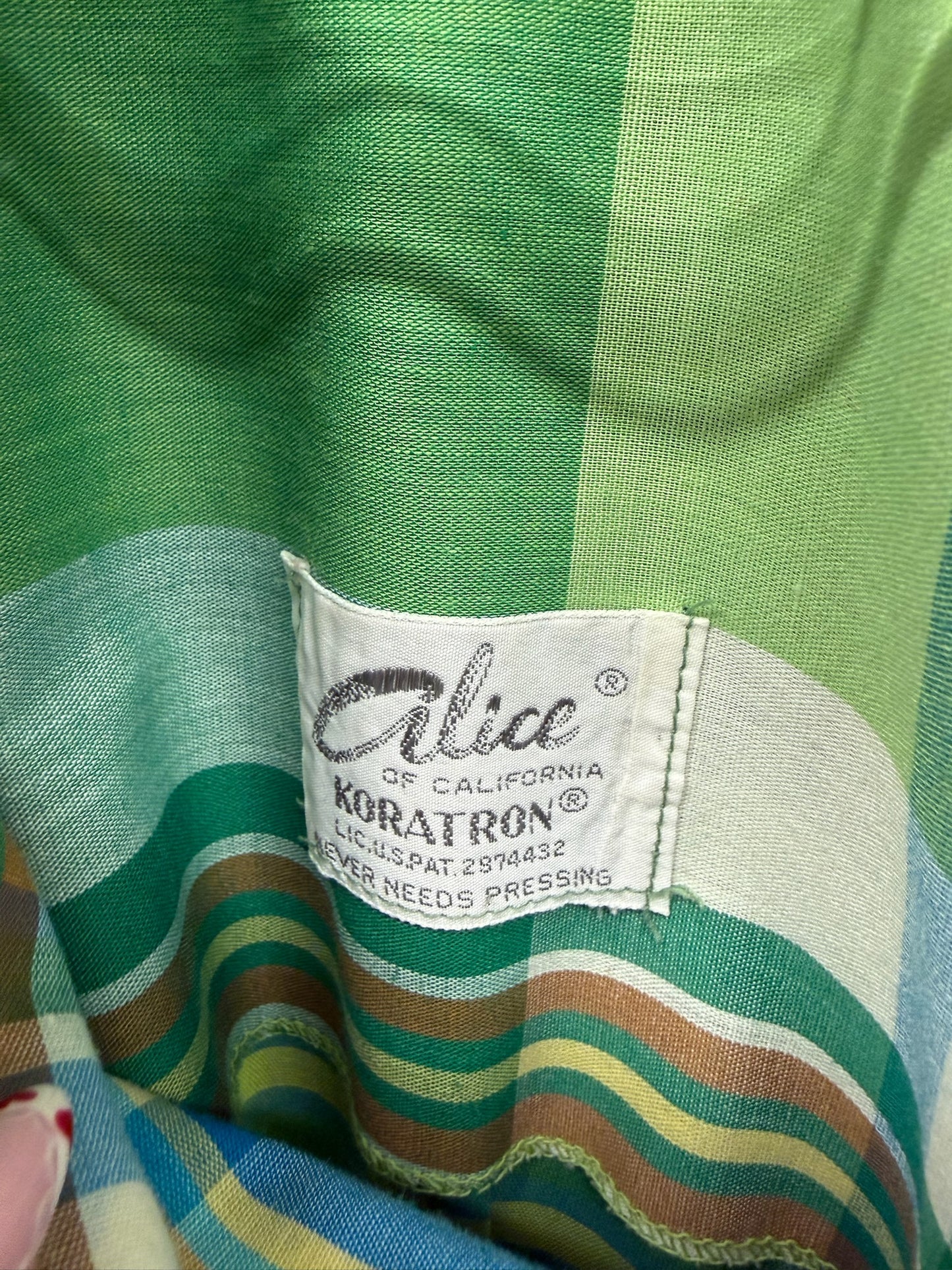 Vintage Green Alice Dress