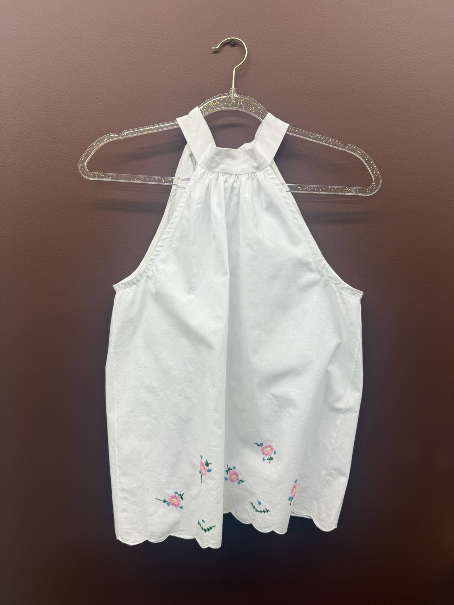 Handmade Embroidered Halter Top