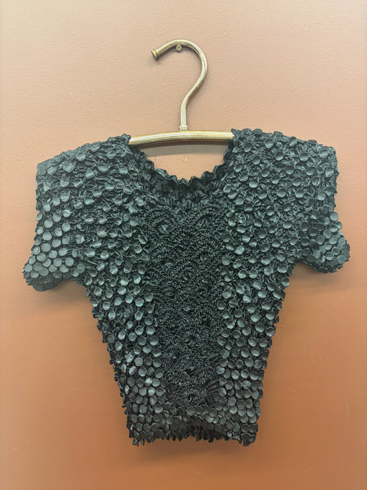 Y2K Crinkle Top