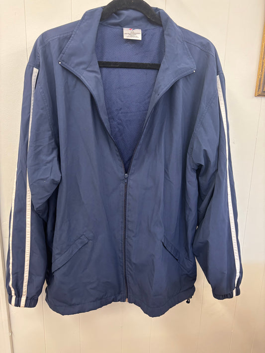 Navy Track Jacket