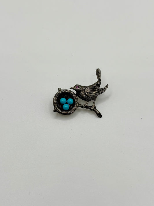Petite Bird’s Nest Brooch