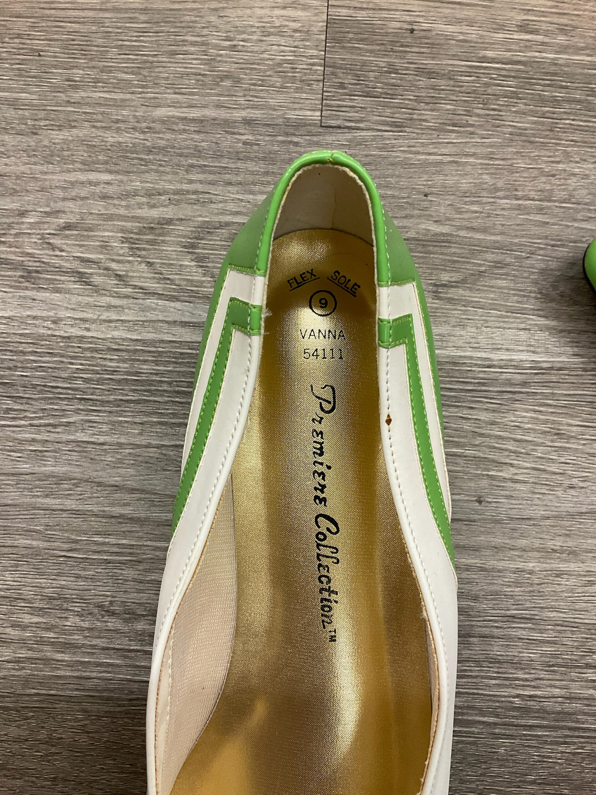 80’s Lime Green Wedges