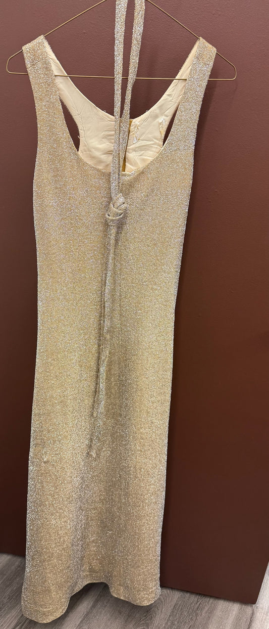 1970’s Gold Metallic Dress
