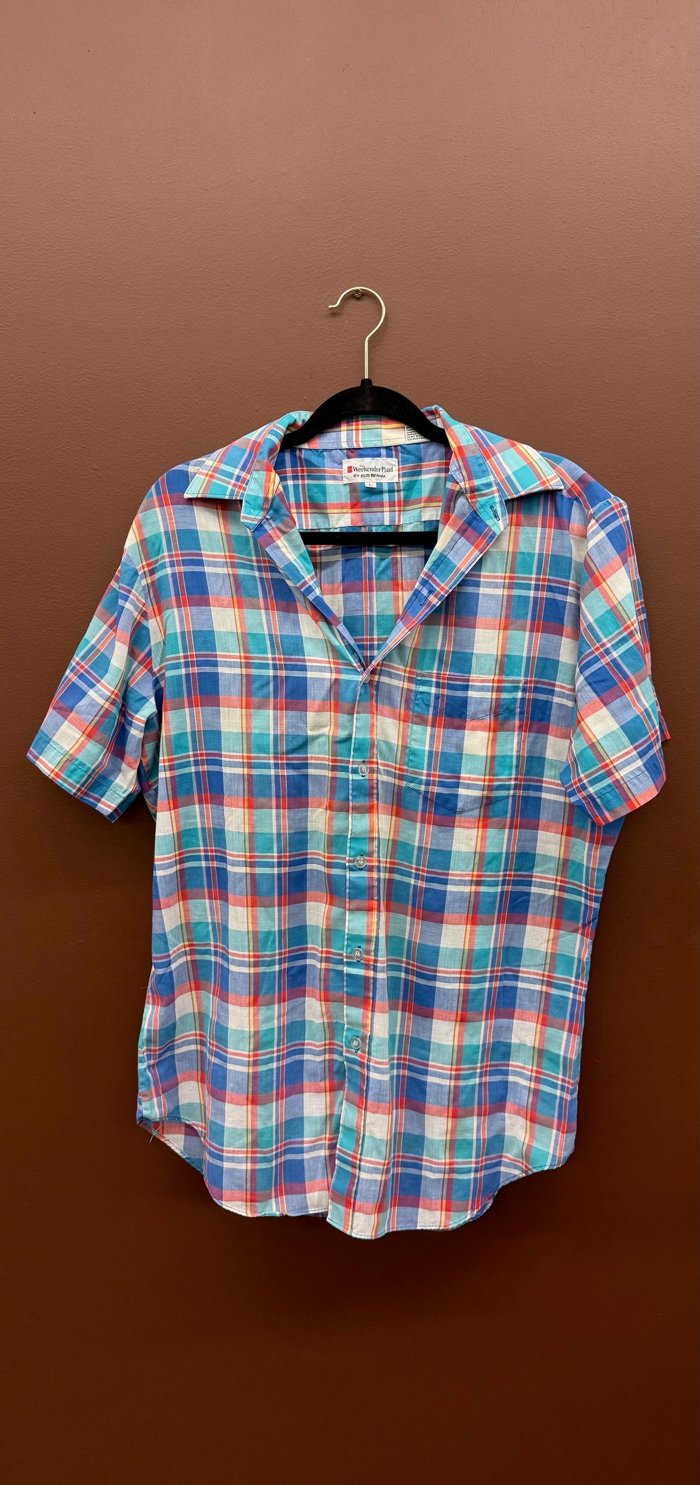 Short Sleeve Plaid