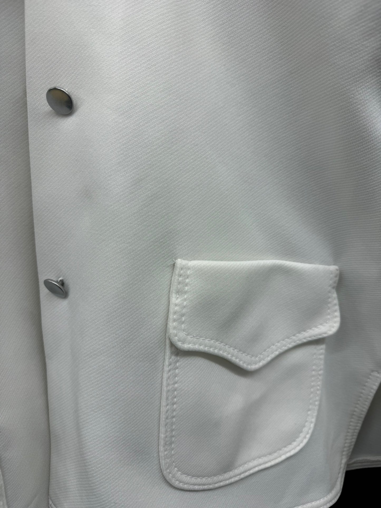 70’s White Lightweight Jacket Top