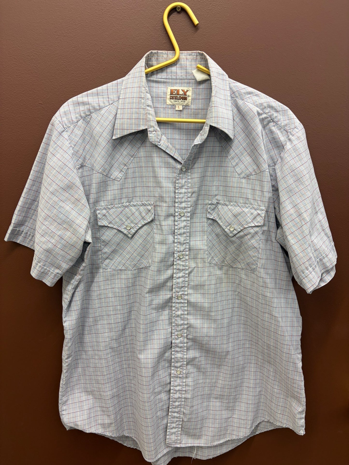Western Plaid Button Up