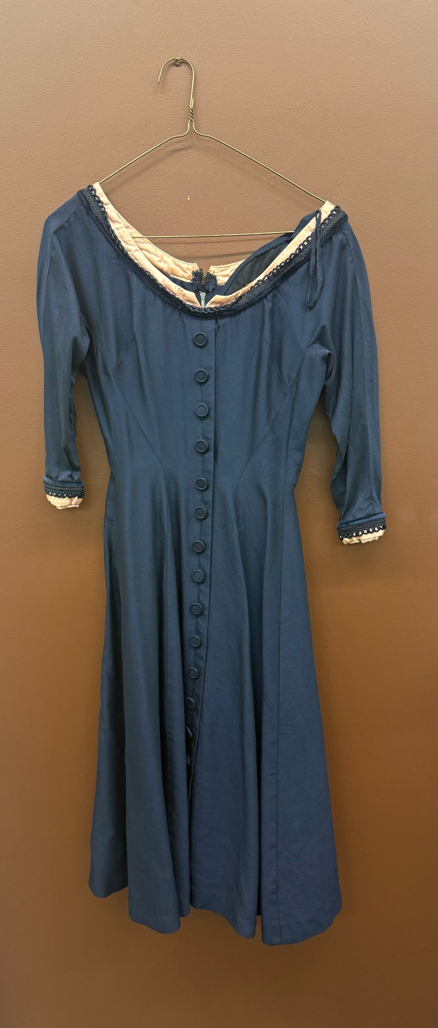 1950’s Navy Dress
