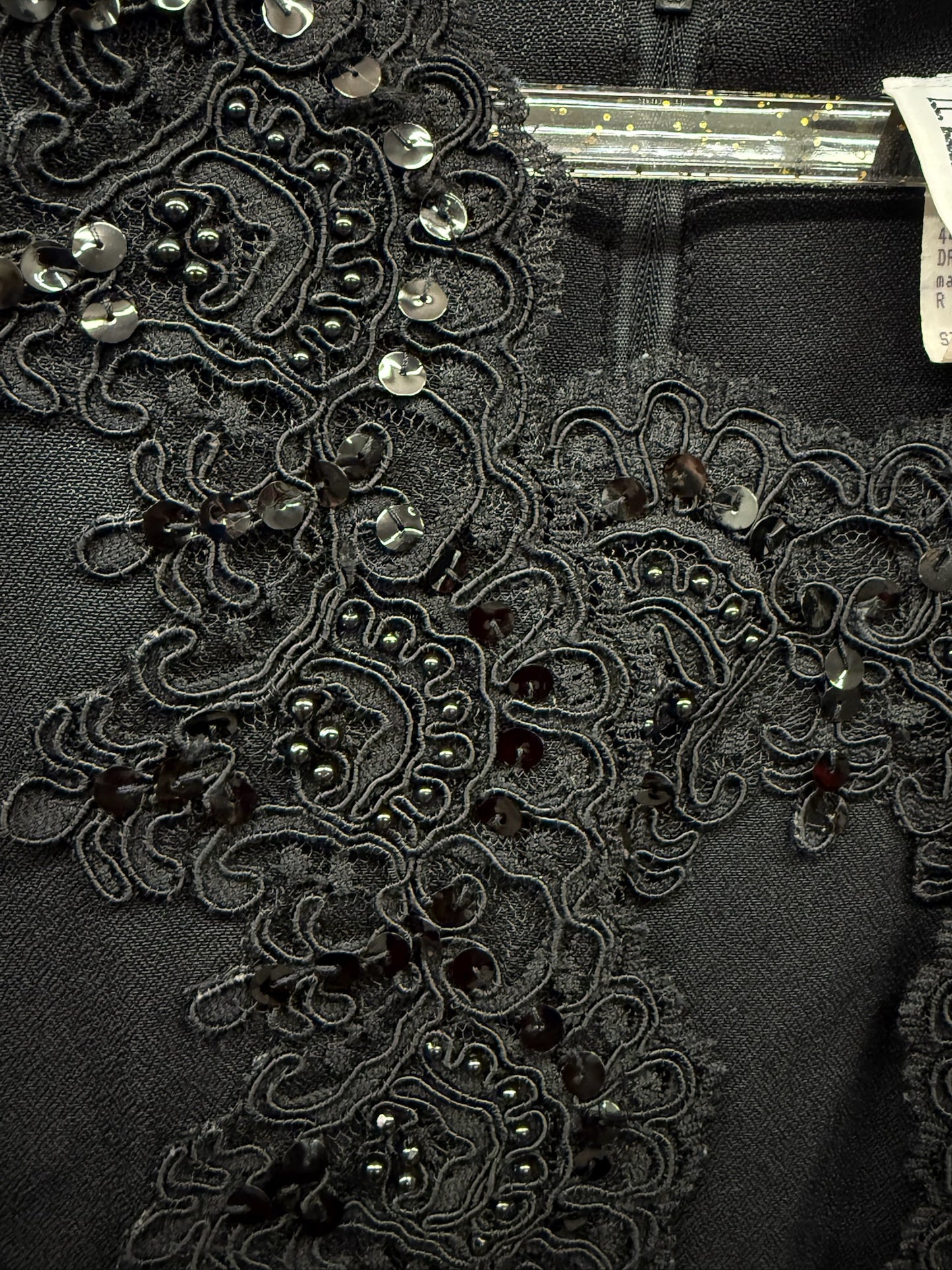 Black Cocktail Dress / Matching Bolero Jacket