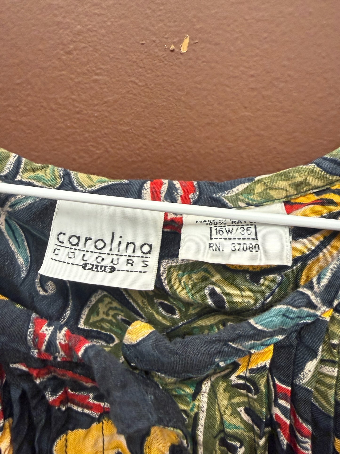 Y2K Tropical Shift Dress