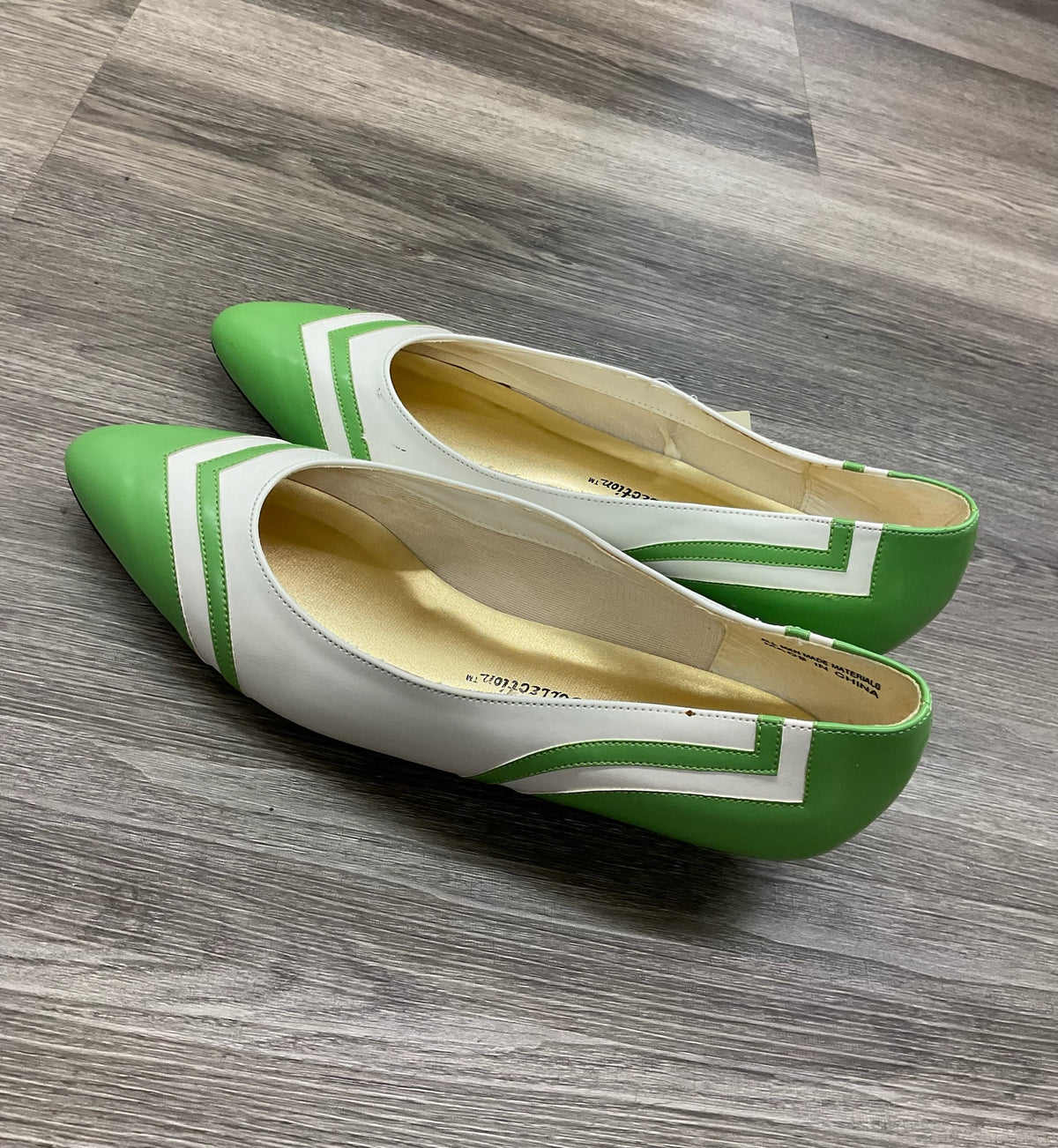 80’s Lime Green Wedges