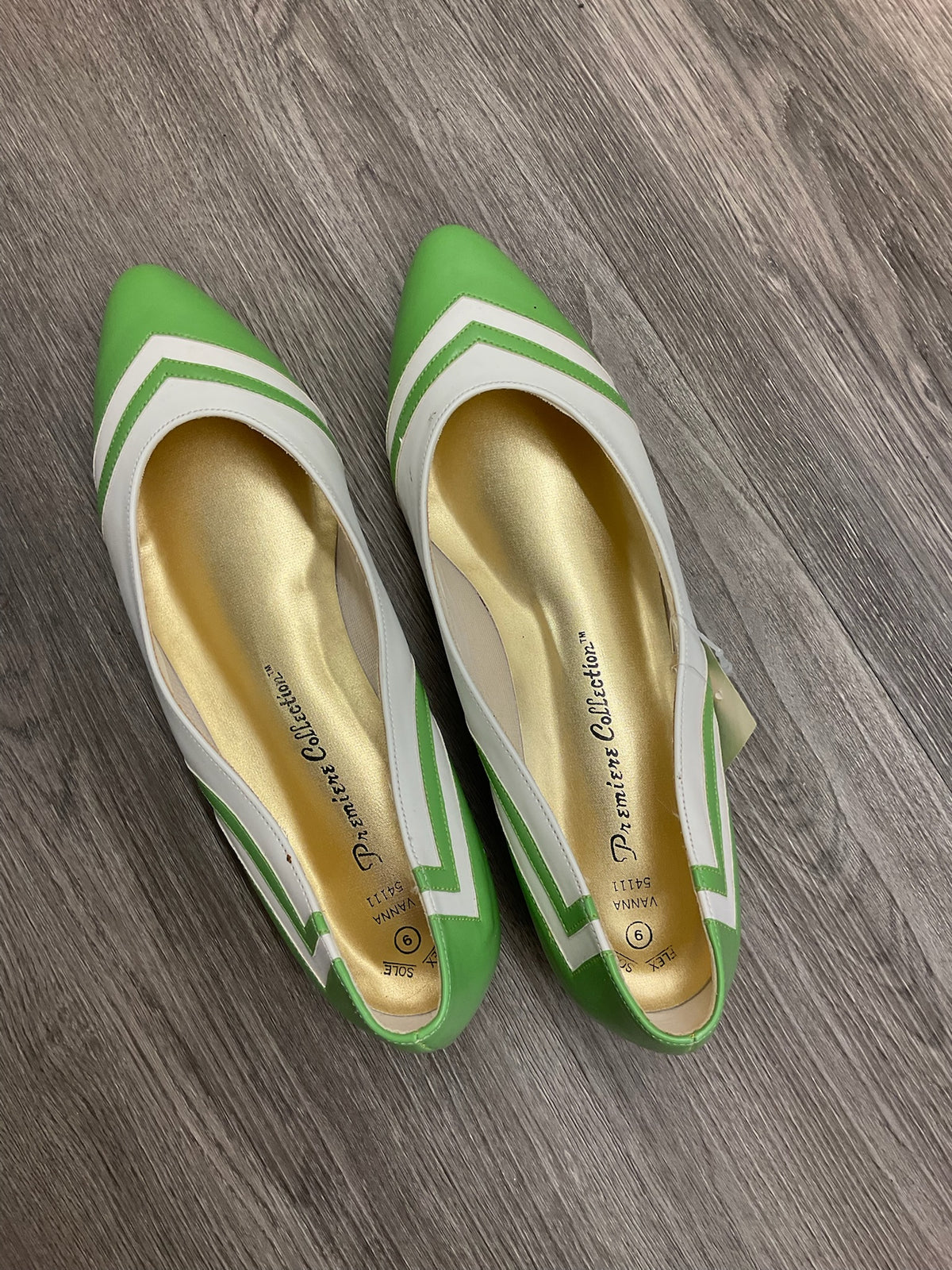 80’s Lime Green Wedges