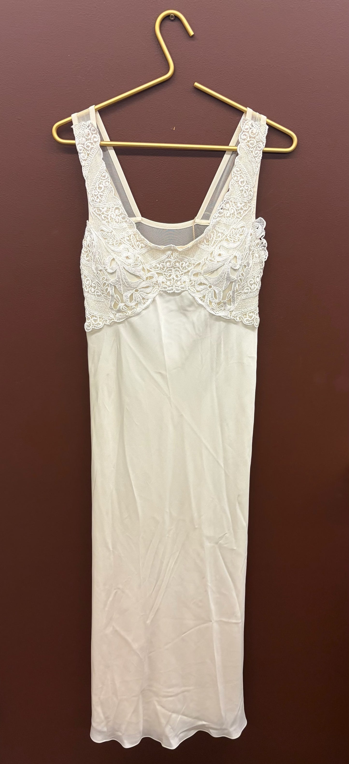 Ivory Slip Dress