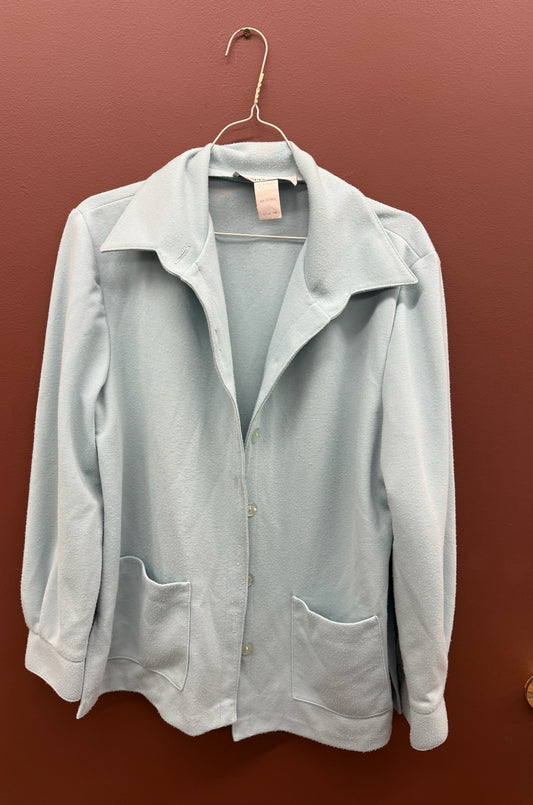 70’s Blue Blouse