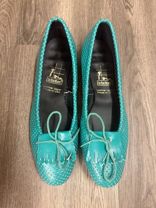 Turquoise Loafers