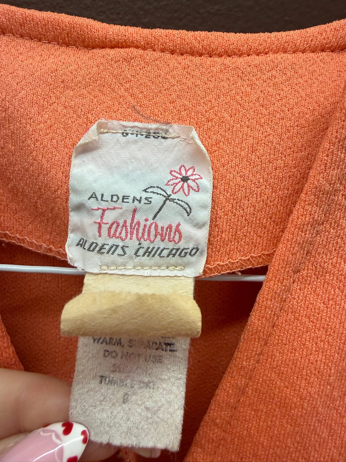 Coral 70’s Jumpsuit