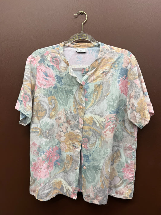 Pastel Button Up