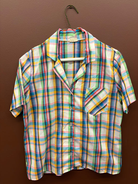 Plaid Button Up