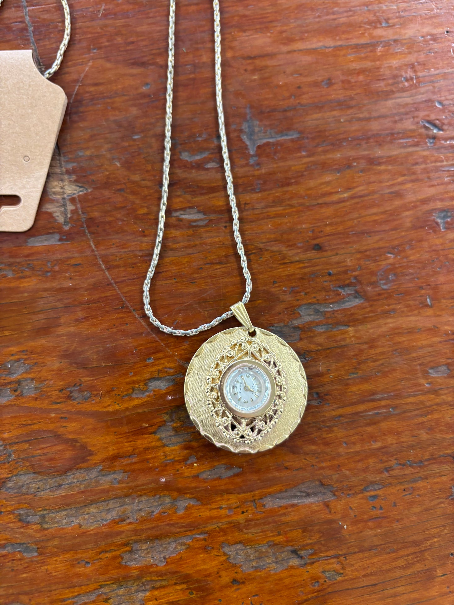Windup Watch Necklace