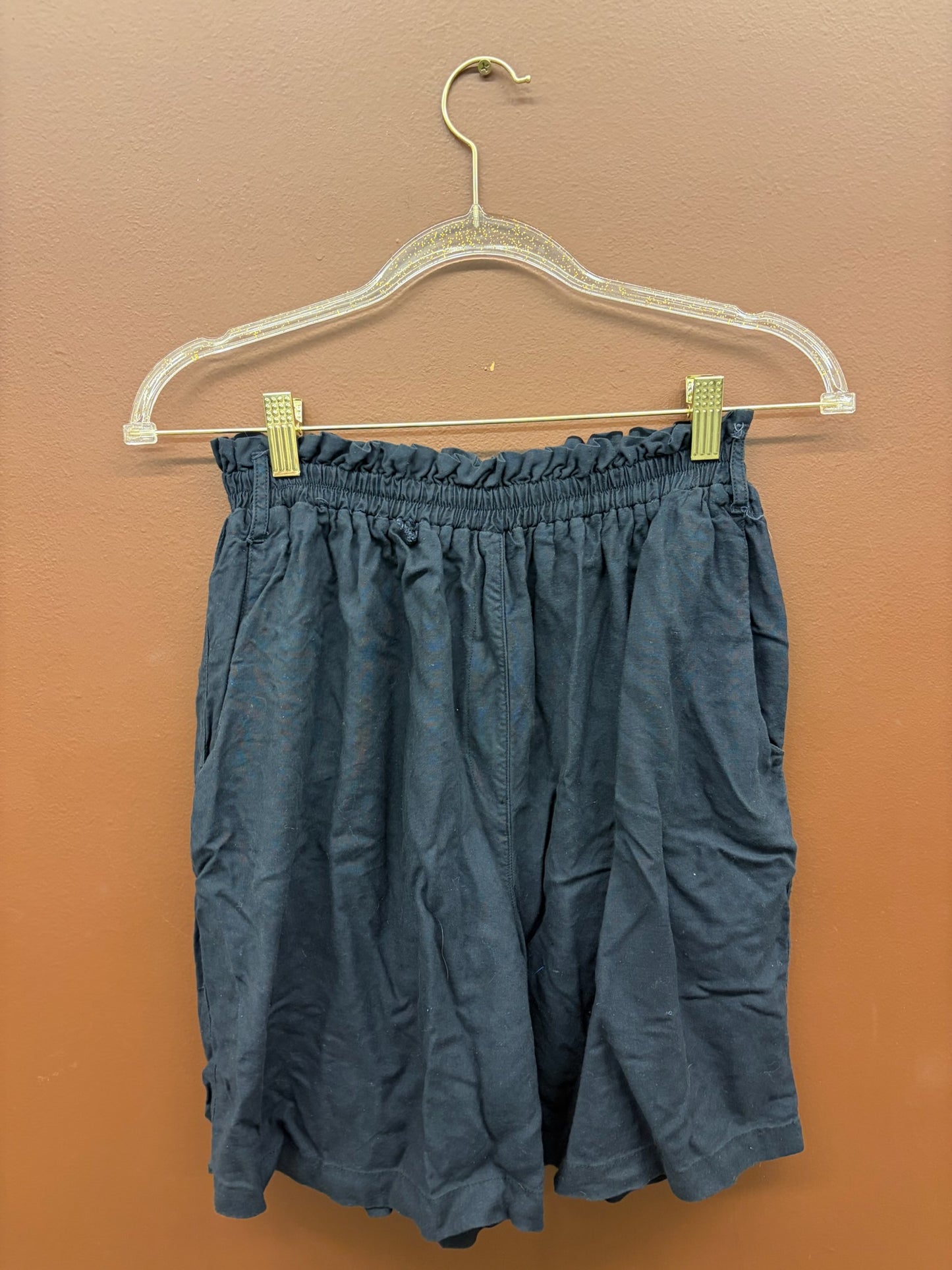 Black Krazy Shorts