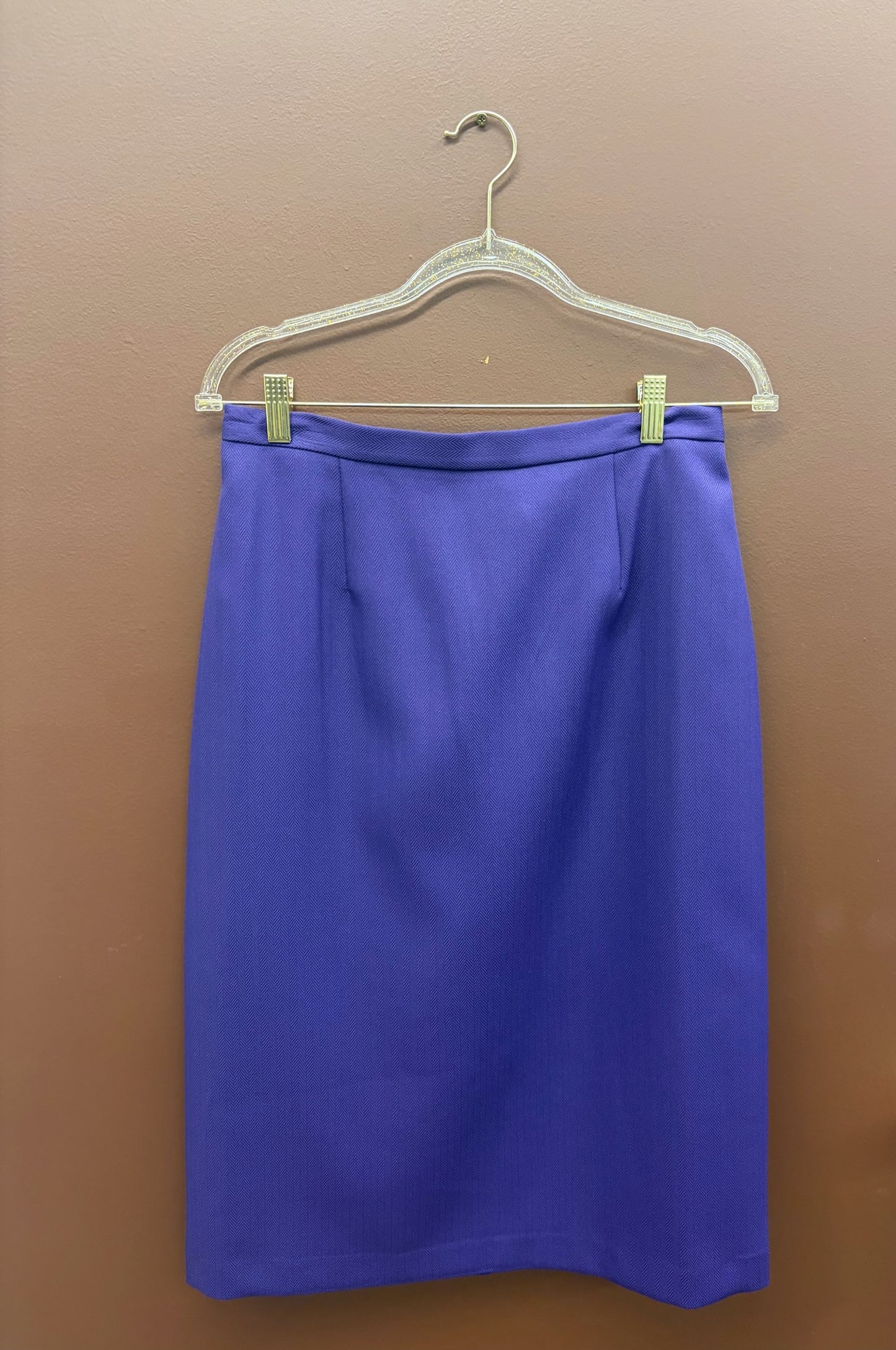 Indigo Pencil Skirt