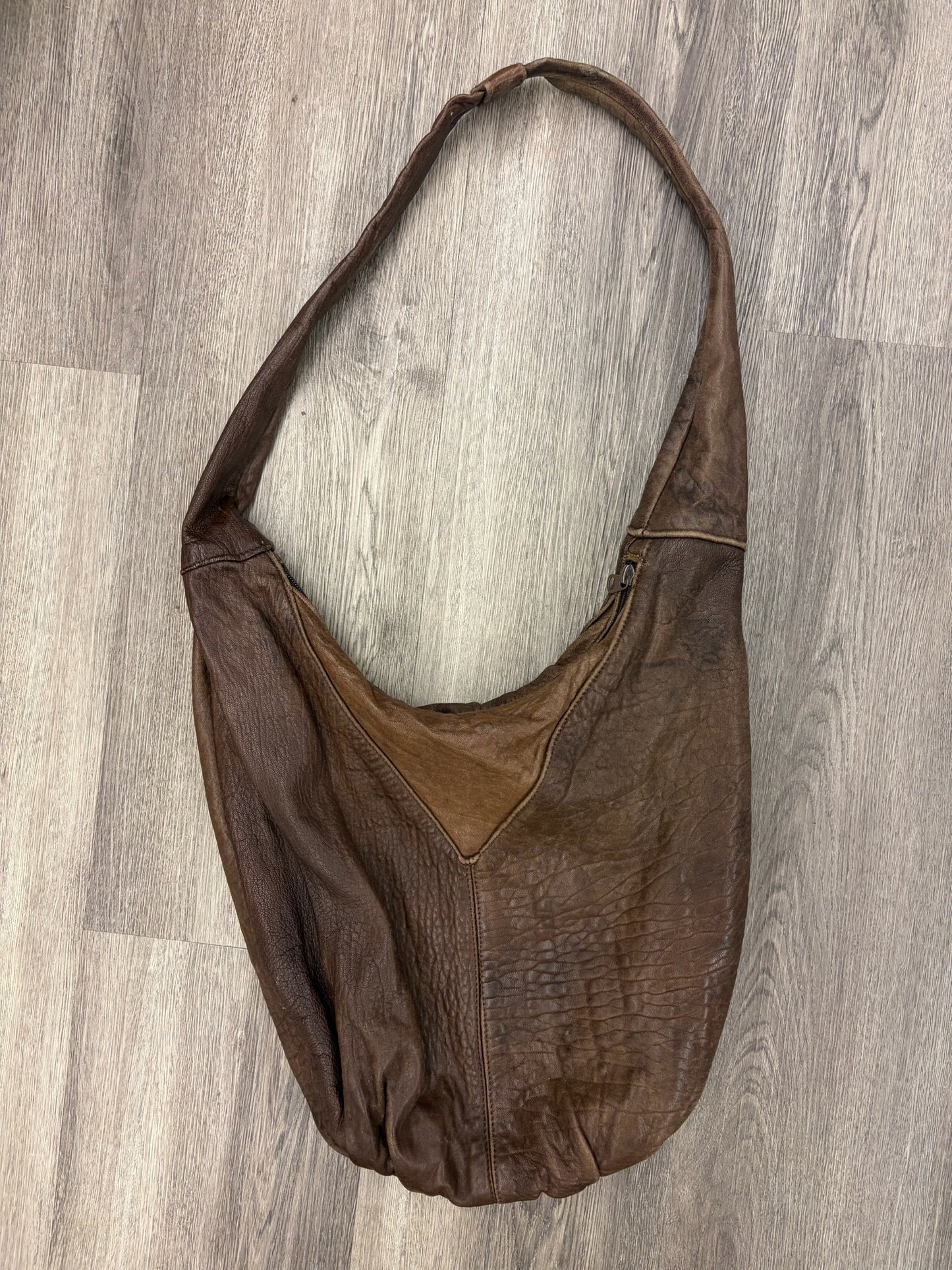 Brown Cowhide Purse