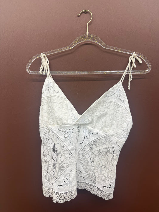 Handmade Lace String Top