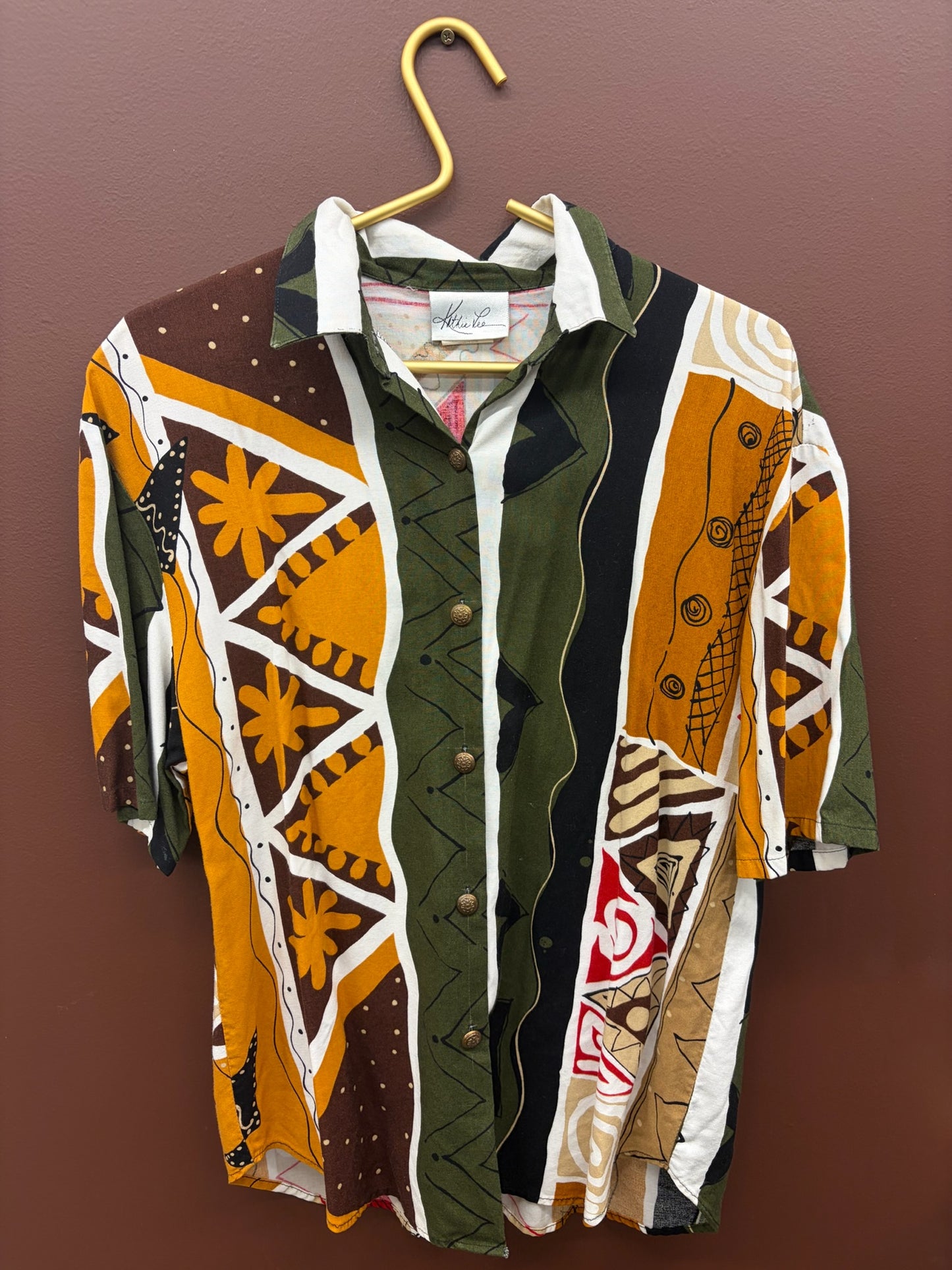 Safari Button Up