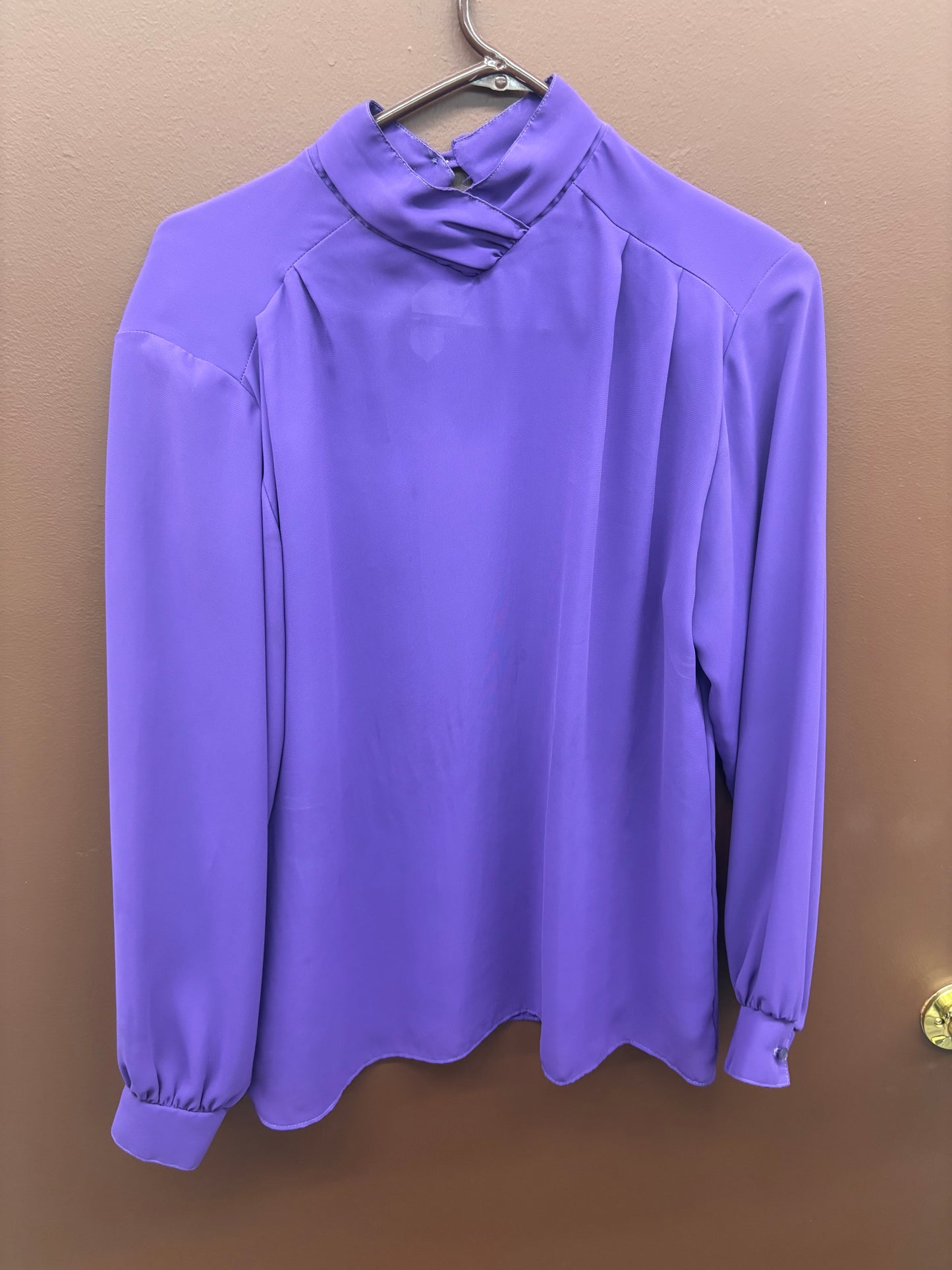 Royal Purple Blouse
