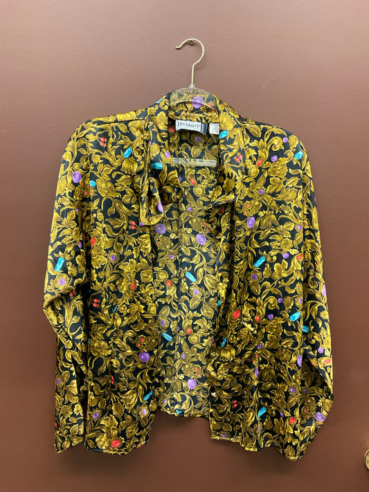 Gold & Jewels Blouse