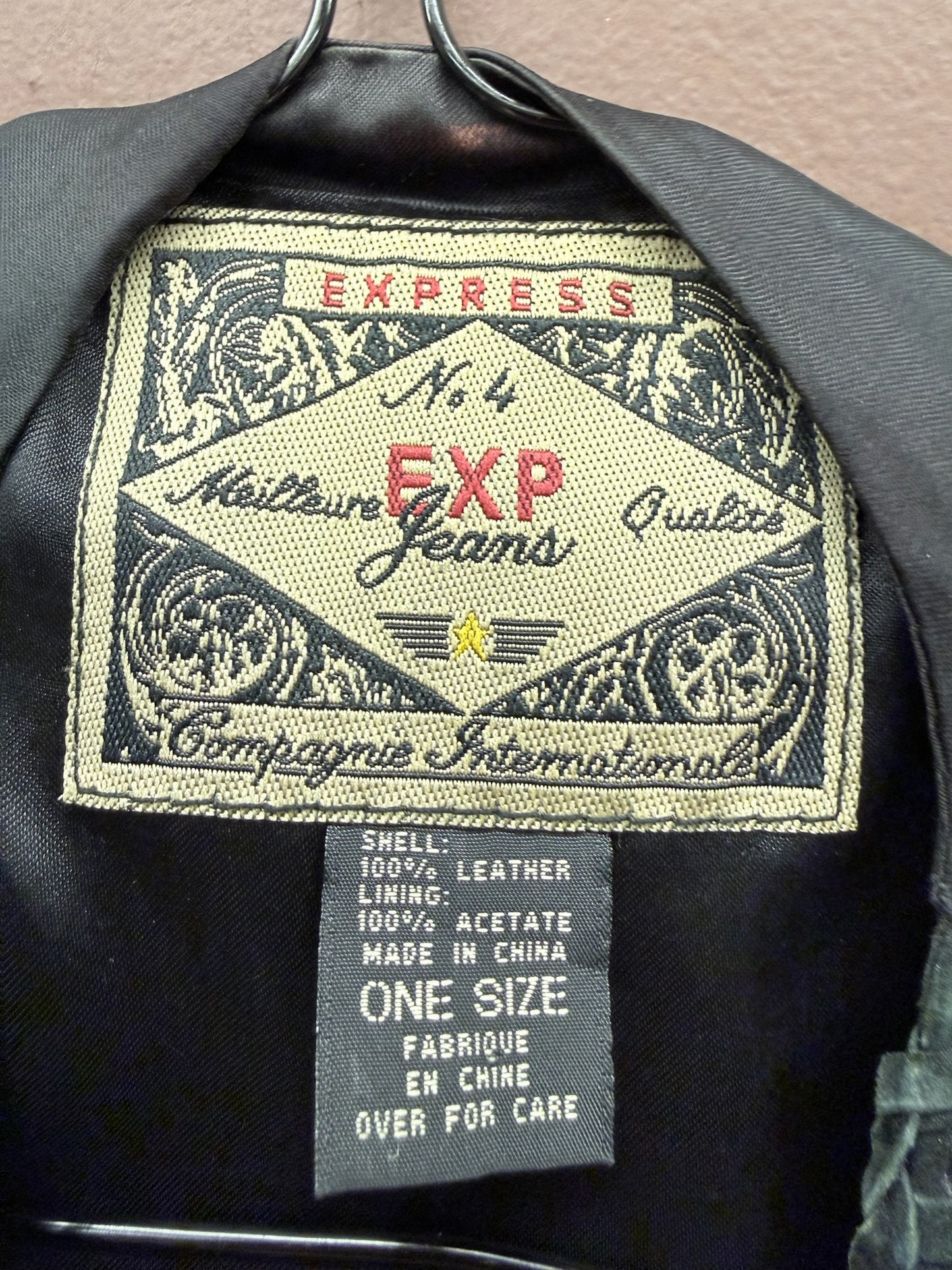 Black Suede Leather Vest