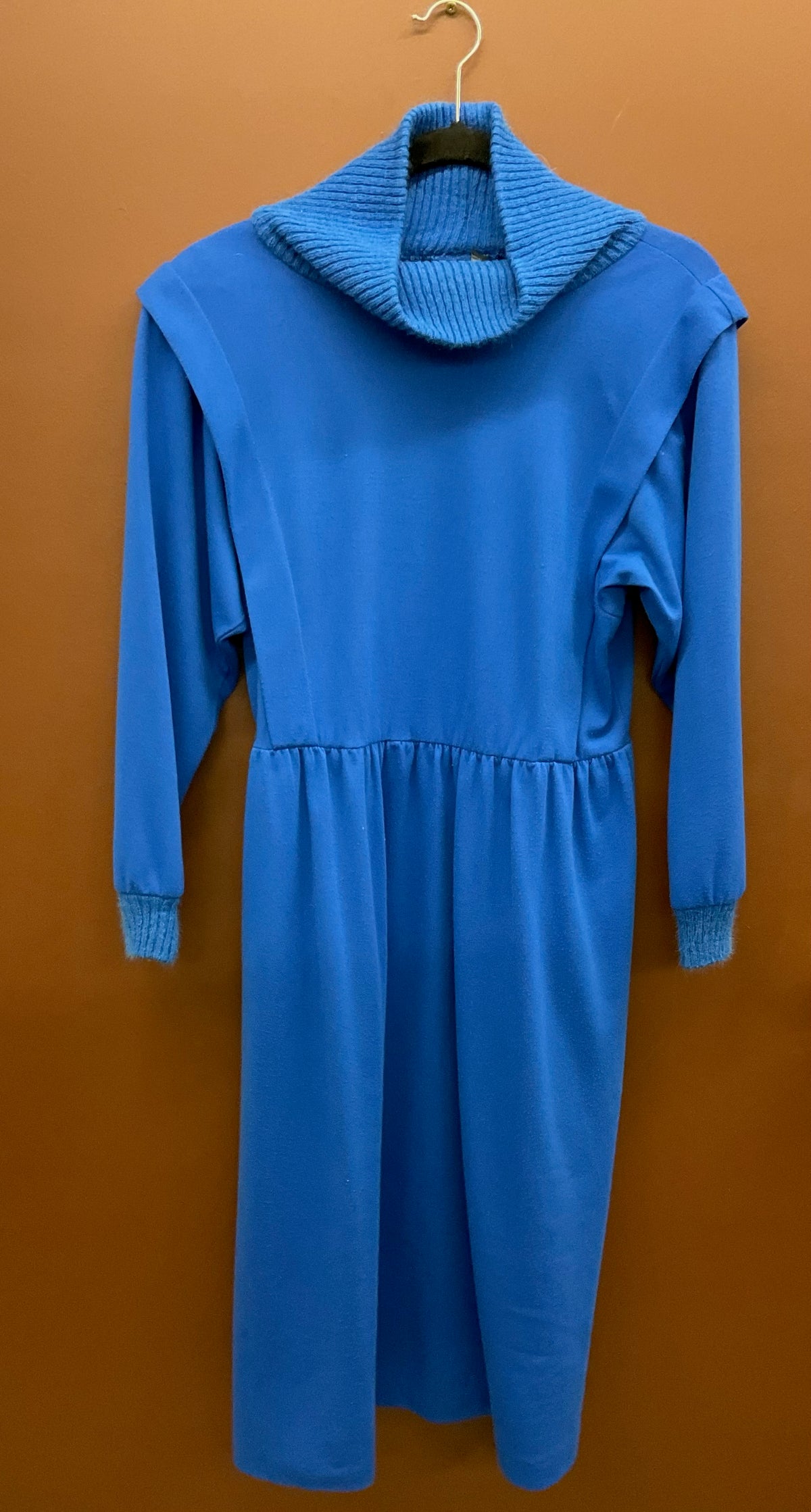 Cobalt Blue Sweater Dress