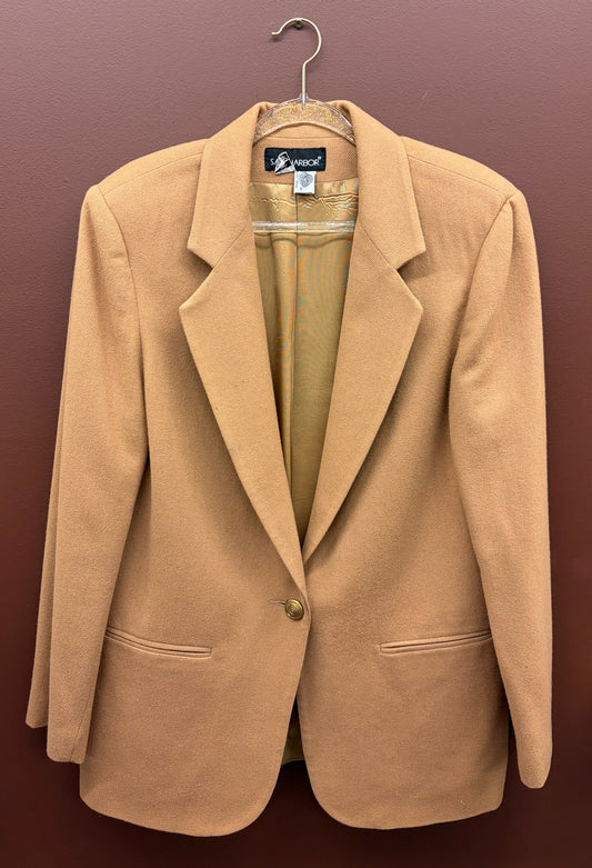 Camel Wool Blazer