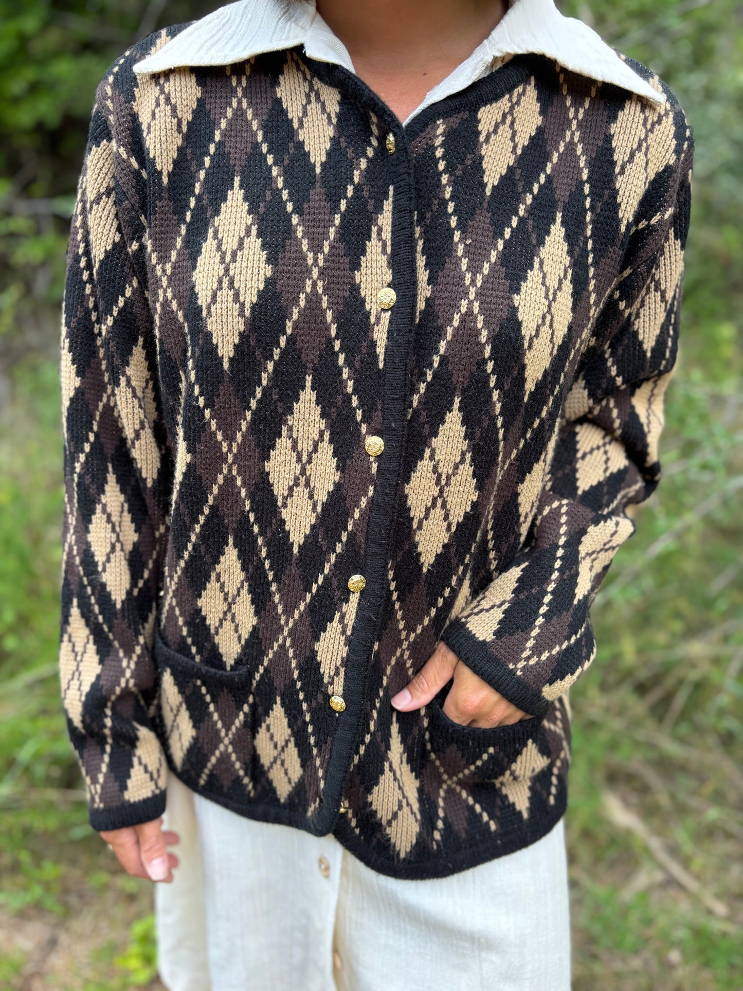Y2K Posh Mom Cardigan