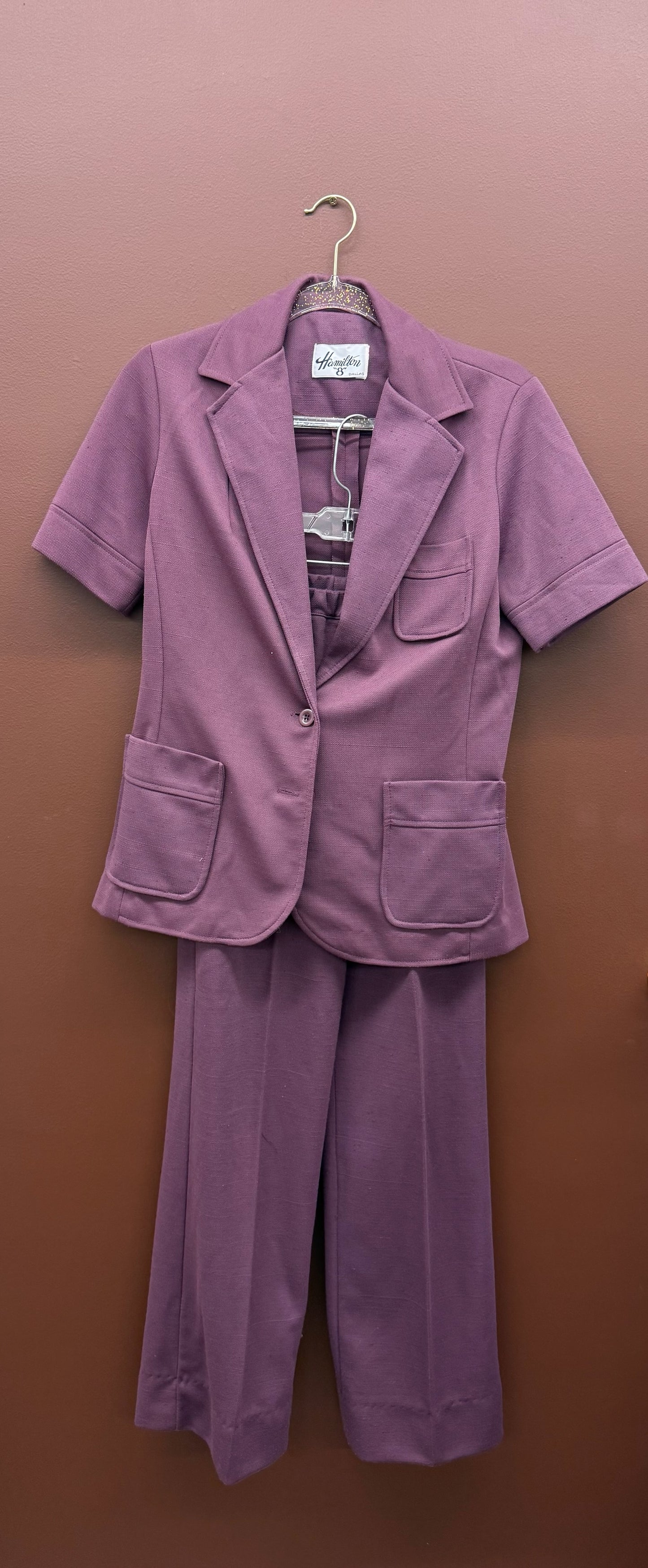Purple Suit Set
