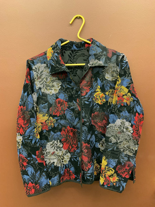 Floral Tapestry Blazer